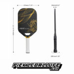 Vợt Pickleball T700 Dragon Black